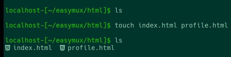 touch