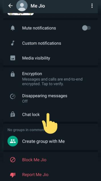 Whatsapp - Chat Lock