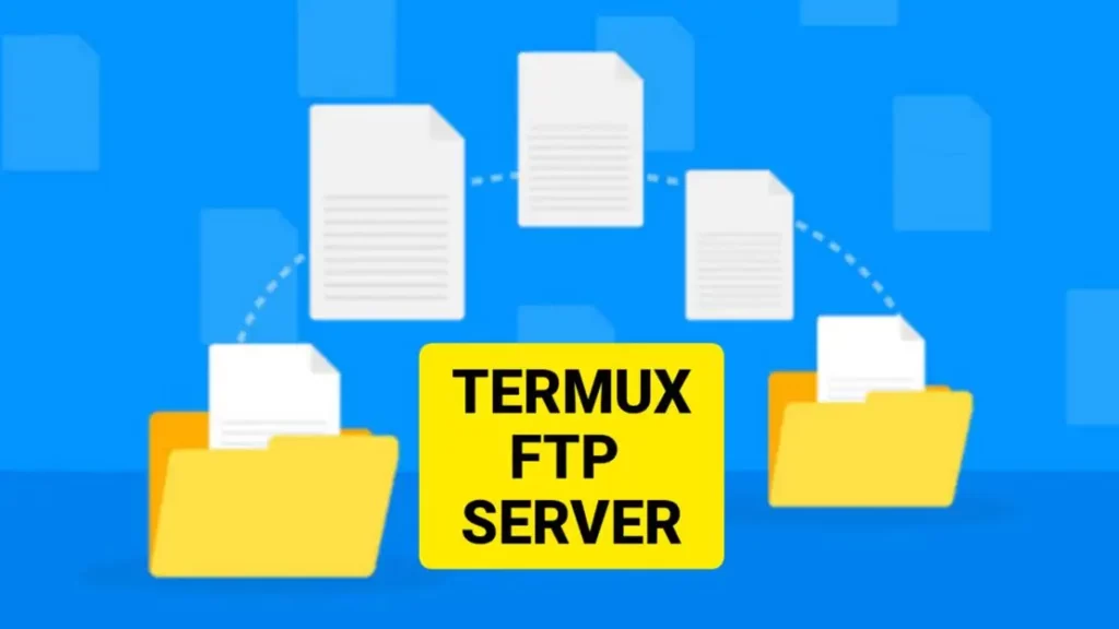 Termux ftp server