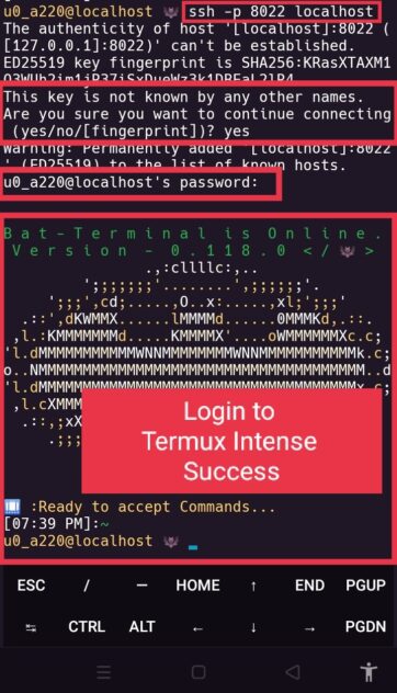 SSH In Termux