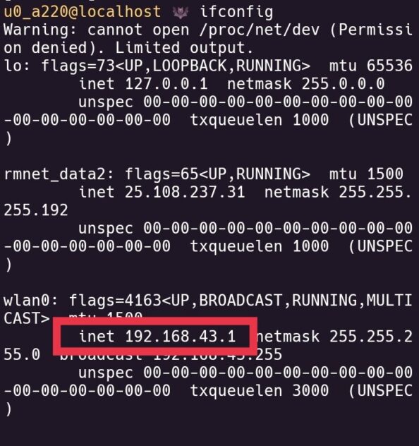 Ifconfig